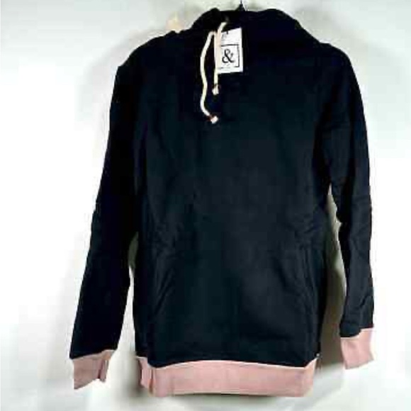 Black ampersands hoodie - Picture 1 of 3